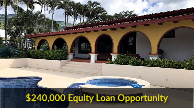 Equity Loan Opportunity Ciudad Colon $240,000